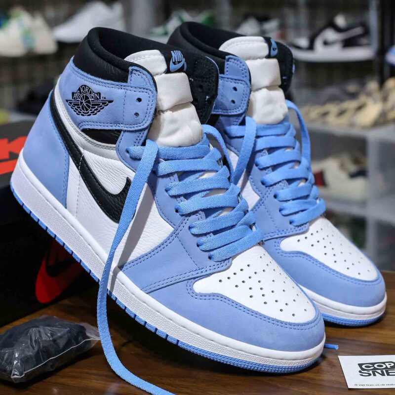 Giày Air Jordan 1 Retro High University Blue Best Quality