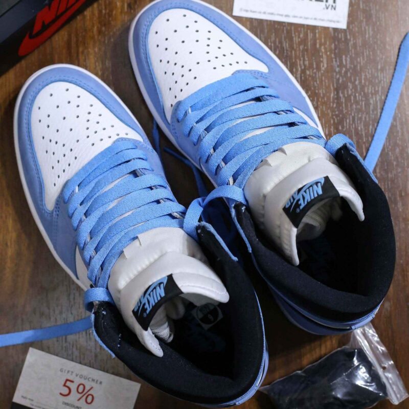 Giày Air Jordan 1 Retro High University Blue Best Quality