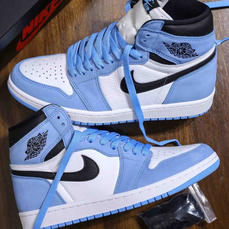 Giày Air Jordan 1 Retro High University Blue Best Quality