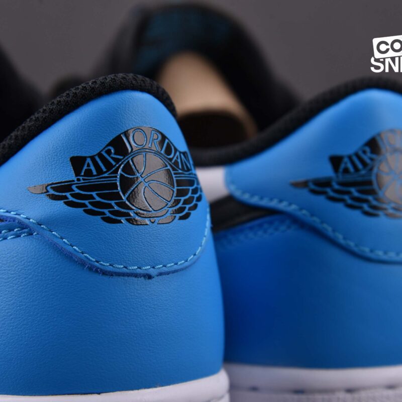 Giày Air Jordan 1 Retro Low OG – Black Dark Powder Blue Best Quality