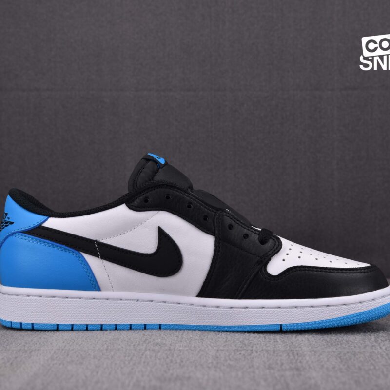 Giày Air Jordan 1 Retro Low OG – Black Dark Powder Blue Best Quality