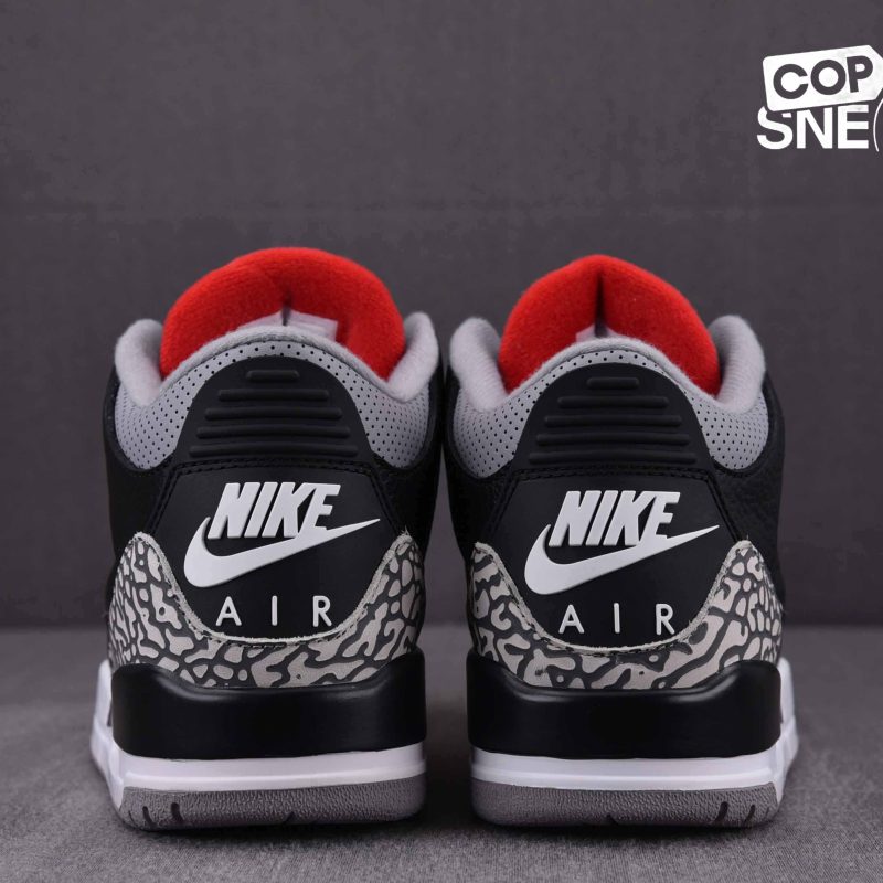 Giày Air Jordan 3 Retro Black Cement Best Quality