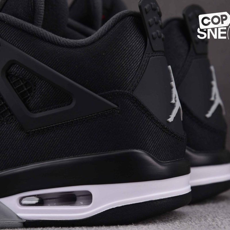 Giày Air Jordan 4 Retro SE ‘Black Canvas’ Best Quality