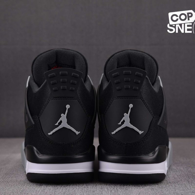 Giày Air Jordan 4 Retro SE ‘Black Canvas’ Best Quality