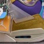 Giày Air Jordan 4 Retro x Union LA ‘Desert Moss’ Best Quality