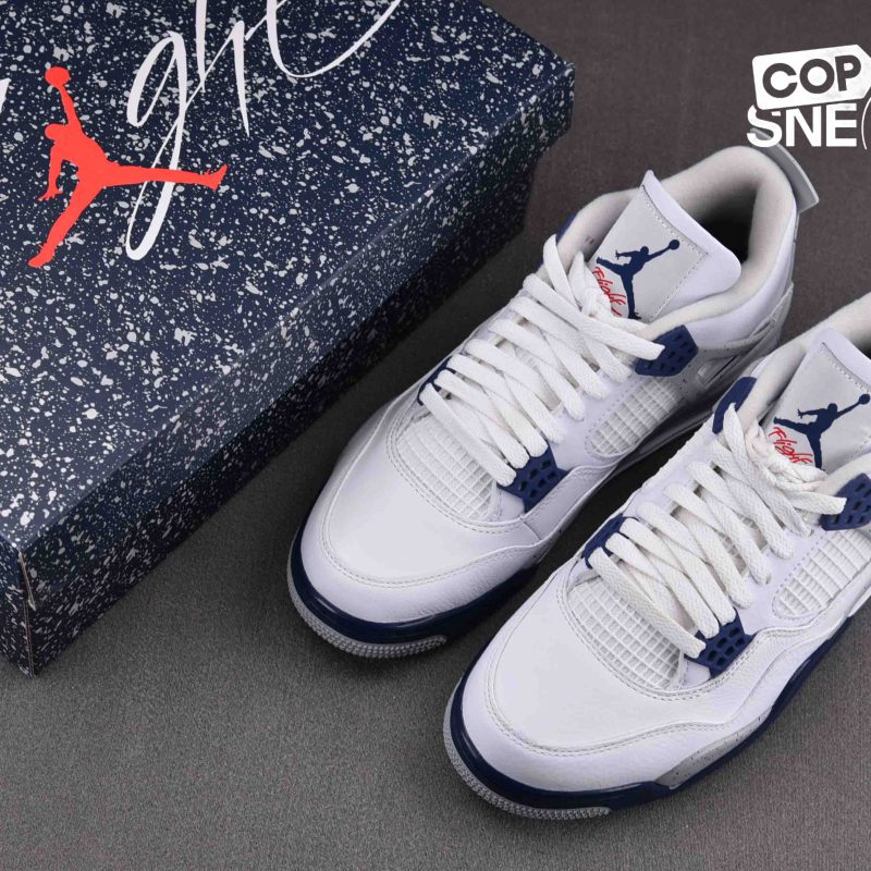 Giày Air Jordan 4 Retro‘Midnight Navy’ Best Quality