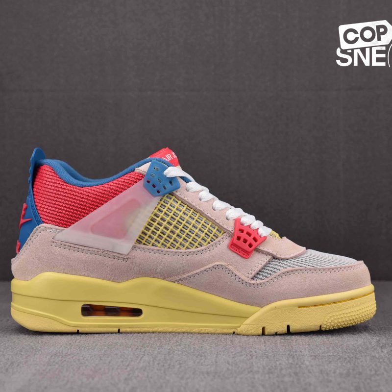 Giày Air Jordan 4 x Union LA Retro ‘Guava Ice’ Best Quality