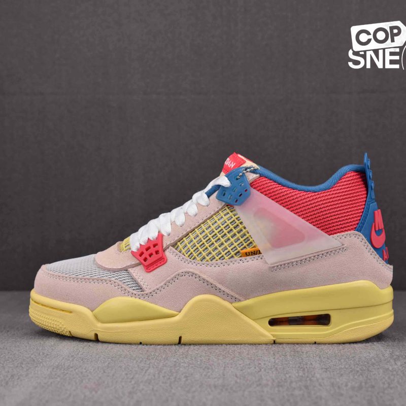 Giày Air Jordan 4 x Union LA Retro ‘Guava Ice’ Best Quality