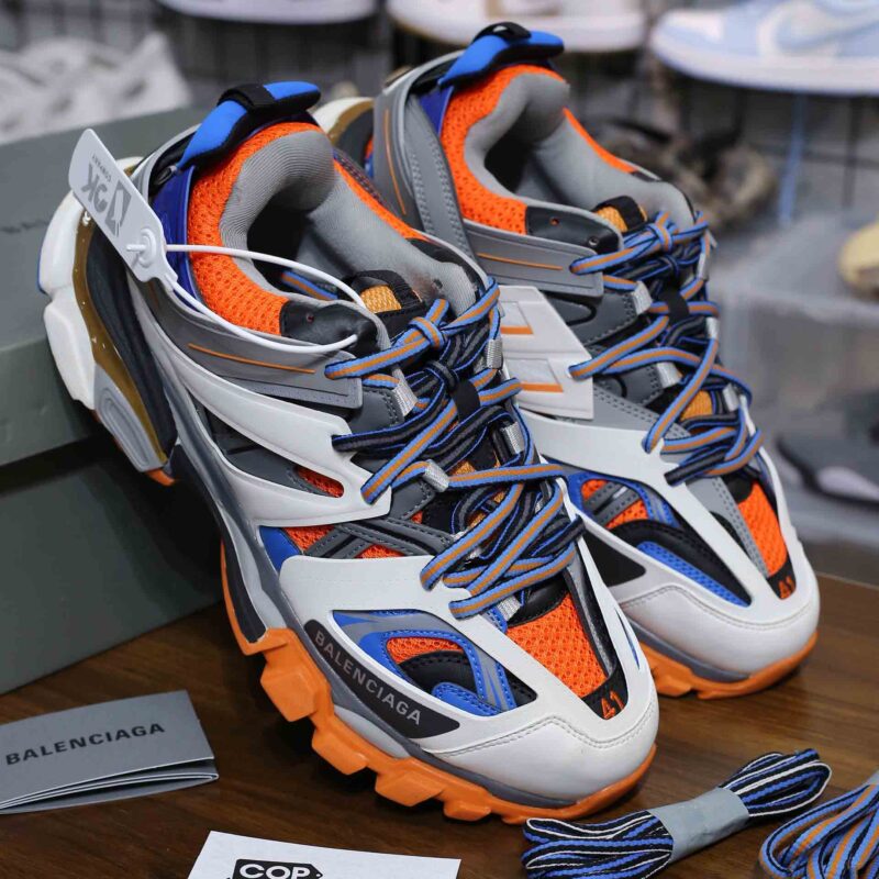 Giày Balenciaga Track Trainer ‘Orange Grey’ Best Quality