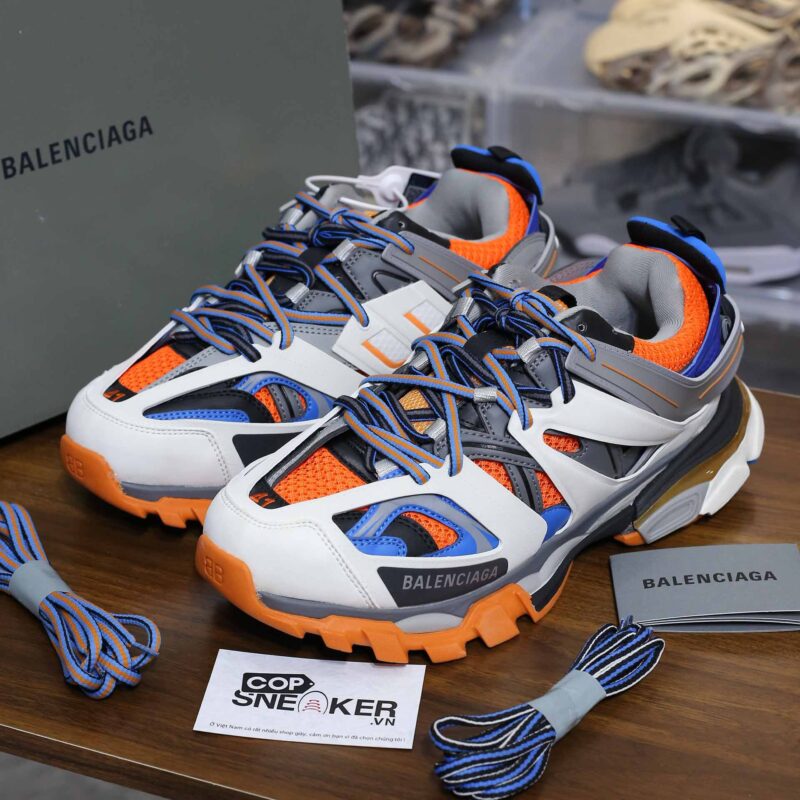 Giày Balenciaga Track Trainer ‘Orange Grey’ Best Quality