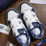 Giày Dior B57 Mid Navy Blue White Dior Oblique Jacquard Best Quality