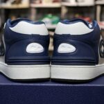 Giày Dior B57 Mid Navy Blue White Dior Oblique Jacquard Best Quality