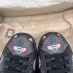 Giày Gucci Ace Bee Print Black Best Quality