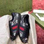 Giày Gucci Ace Bee Print Black Best Quality