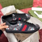 Giày Gucci Ace Bee Print Black Best Quality