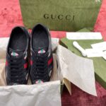 Giày Gucci Ace Bee Print Black Best Quality