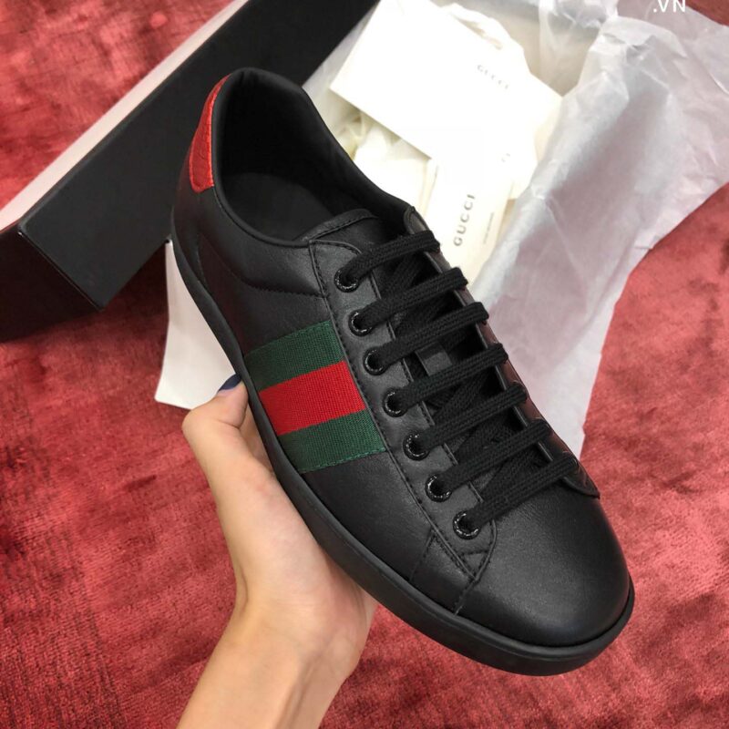 Giày Gucci Ace Black Best Quality