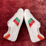 Giày Gucci Ace Elastic Web Interlocking GG White Best Quality