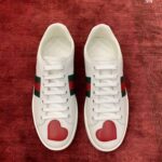 Giày Gucci Ace Embroidered Hearts Best Quality