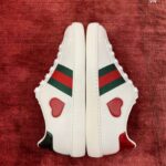 Giày Gucci Ace Embroidered Hearts Best Quality