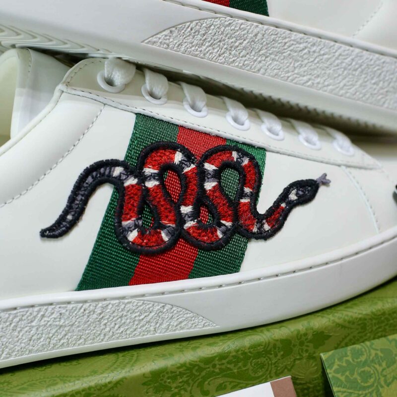 Giày Gucci Ace Embroidered Snake Best Quality