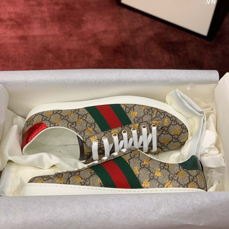 Giày Gucci Ace GG Supreme Bees Best Quality