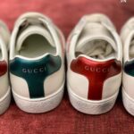 Giày Gucci Ace ‘Gucci Blade Distressed White Best Quality