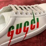 Giày Gucci Ace ‘Gucci Blade Distressed White Best Quality