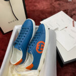 Giày Gucci Ace Interlocking GG Teal Best Quality