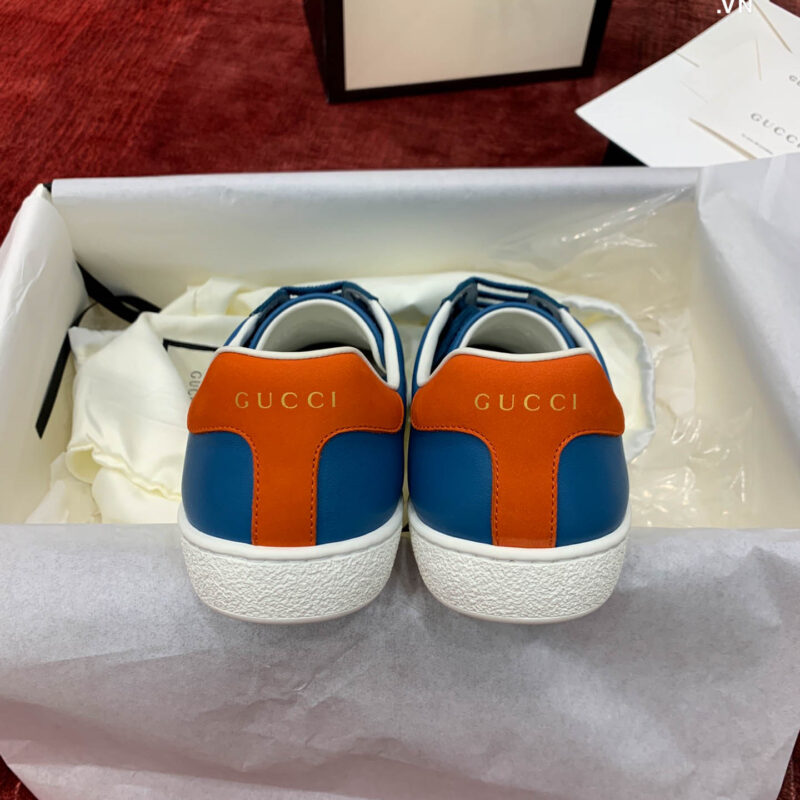 Giày Gucci Ace Interlocking GG Teal Best Quality