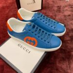 Giày Gucci Ace Interlocking GG Teal Best Quality