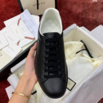 Giày Gucci Ace Sneaker with Interlocking G Black Best Quality