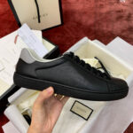 Giày Gucci Ace Sneaker with Interlocking G Black Best Quality