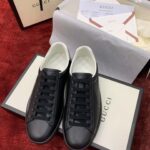 Giày Gucci Ace Sneaker with Interlocking G Black Best Quality