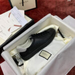 Giày Gucci Ace Sneaker with Interlocking G Black Best Quality