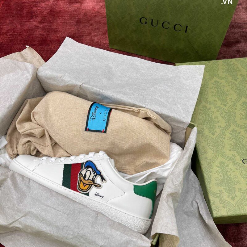 Giày Gucci Ace x Disney Donald Duck Best Quality