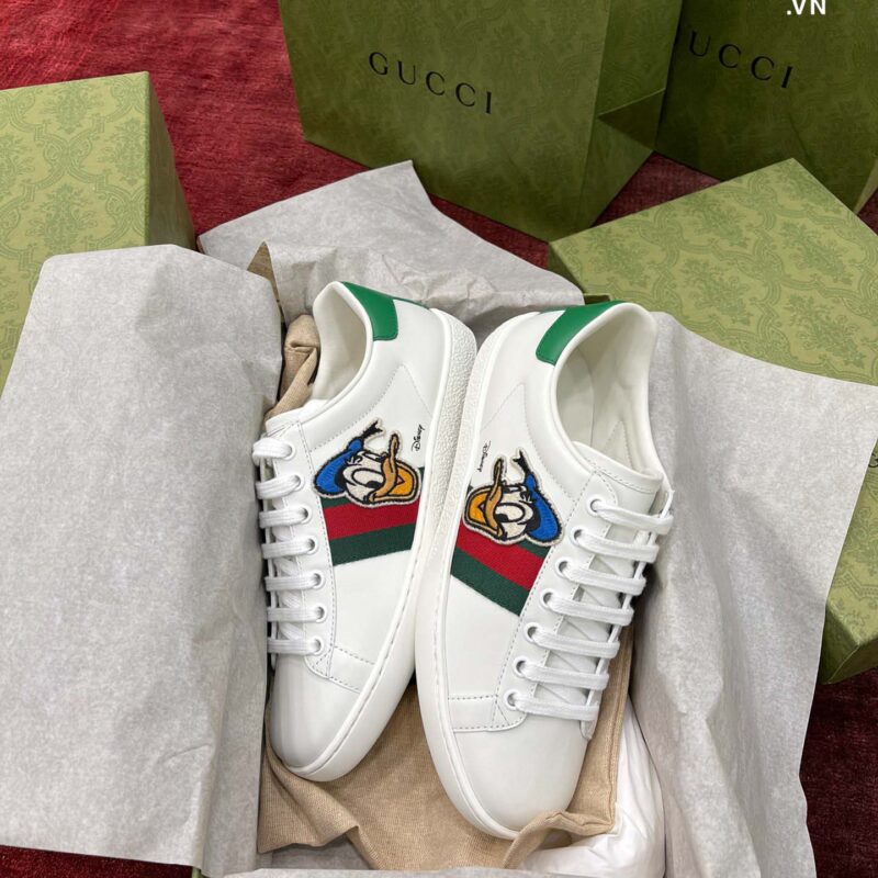 Giày Gucci Ace x Disney Donald Duck Best Quality