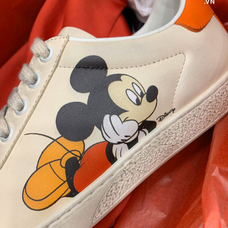 Giày Gucci Ace x Disney Ivory Best Quality