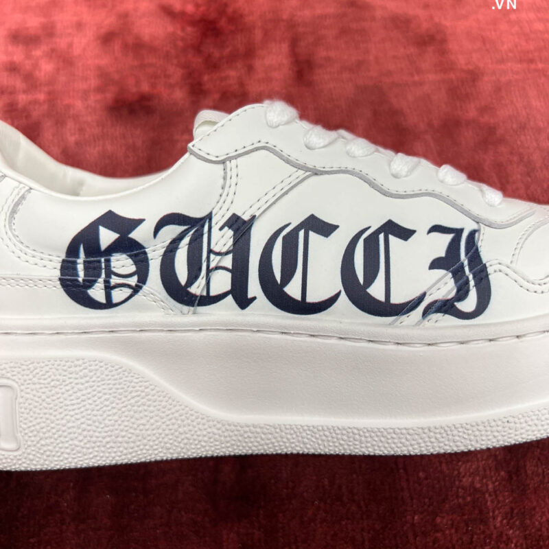 Giày Gucci GG Sneaker Logo White Best Quality