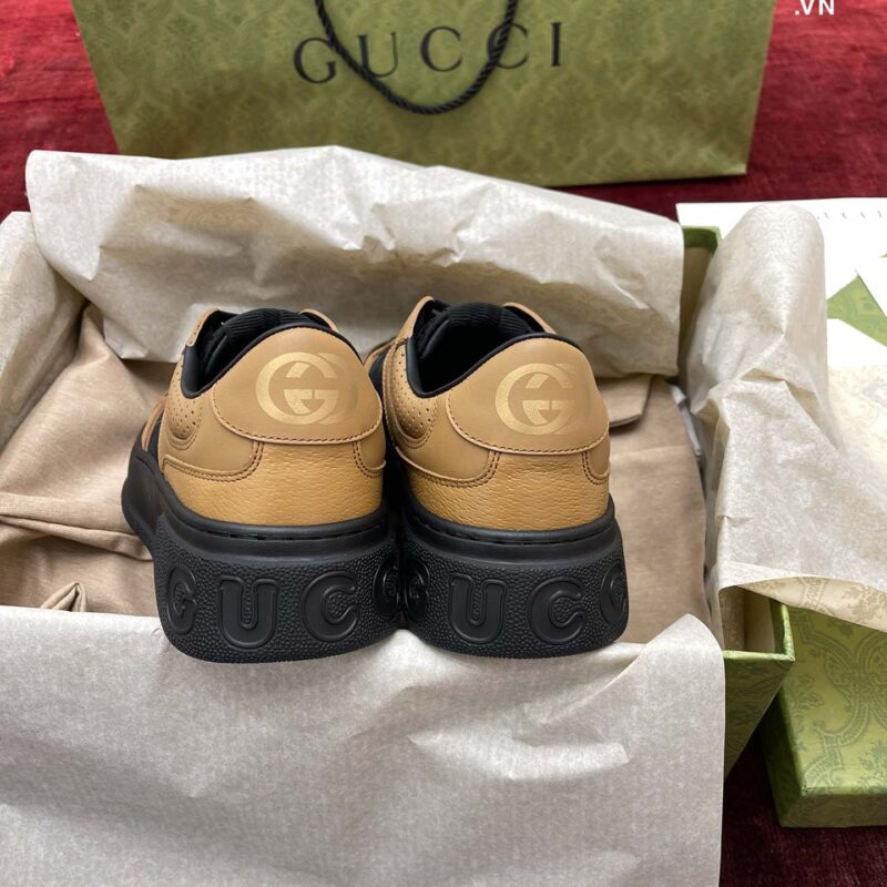 Giày Gucci GG Supreme Sneaker Black Brown Best Quality