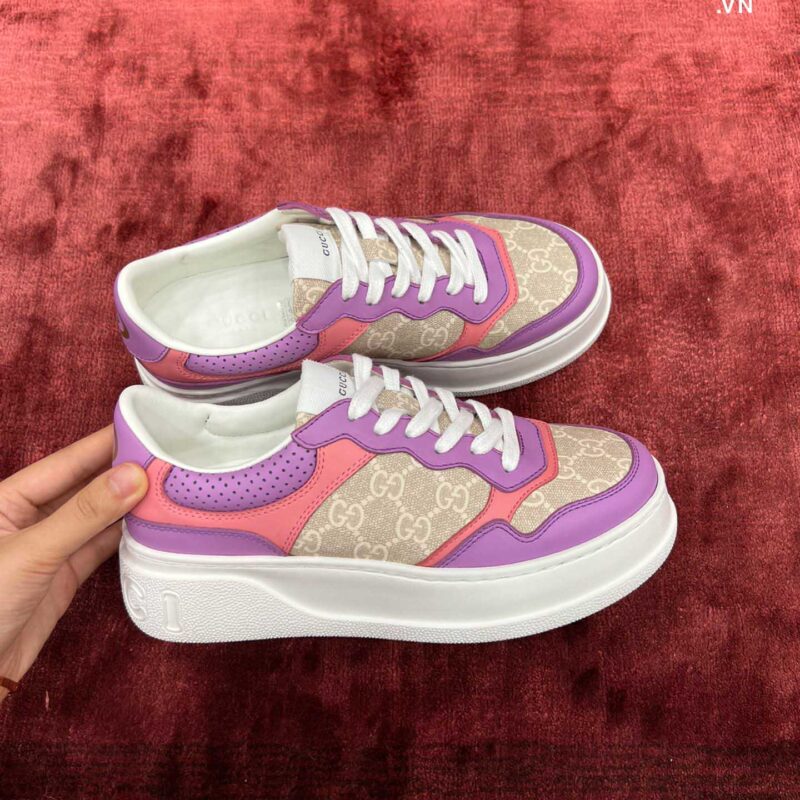 Giày Gucci GG Supreme Sneaker Pink Purple Best Quality