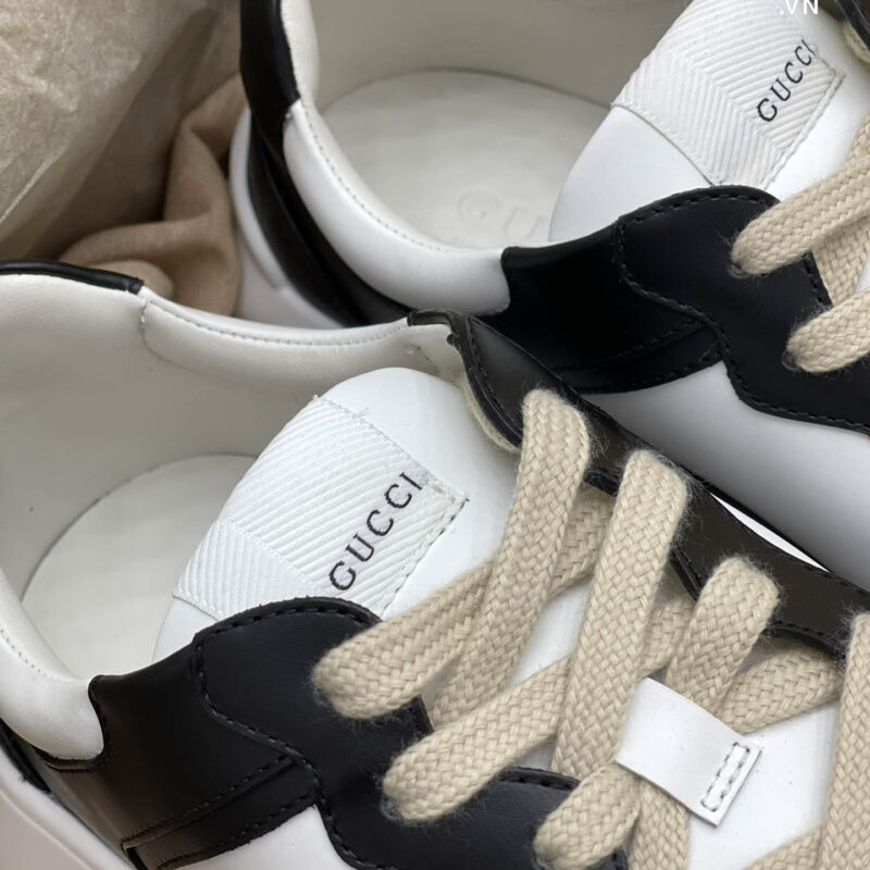 Giày Gucci Rhyton 'Black White' Best Quality