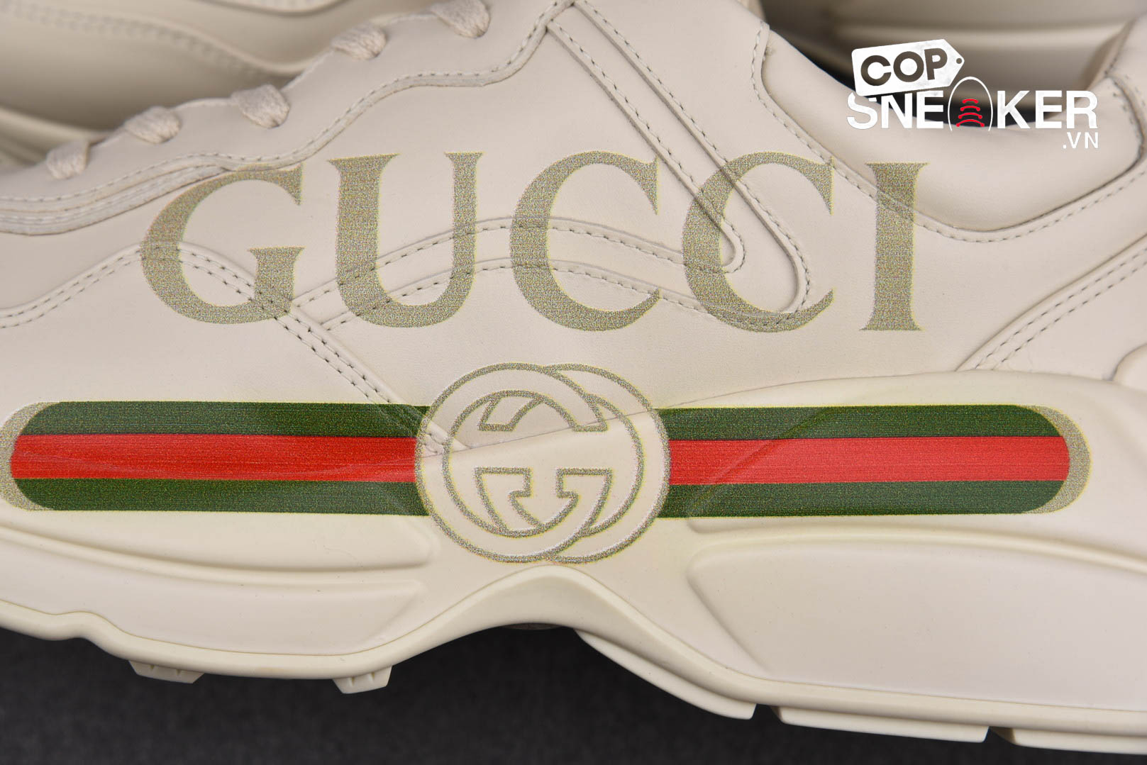 Giày Gucci Rhyton Vintage Logo Best Quality