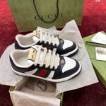 Giày Gucci Screener Black White (Women's) Best Quality