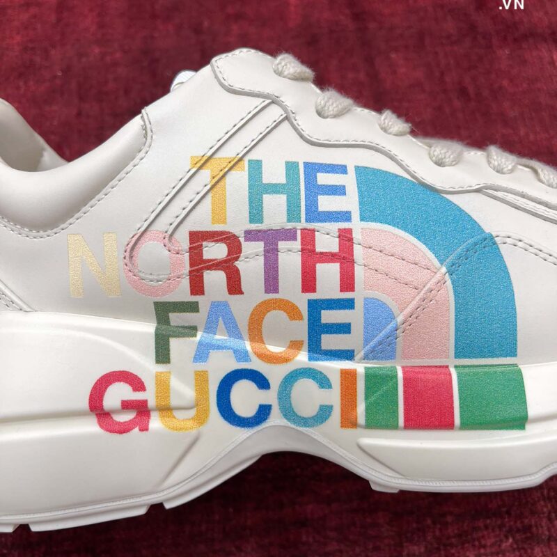 Giày Gucci x The North Face Rhyton Beige Best Quality