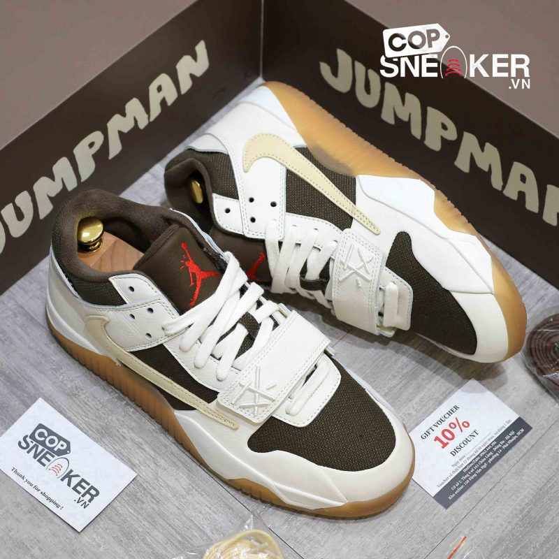 Giày Jordan Jumpman Jack TR Travis Scott Sail Best Quality