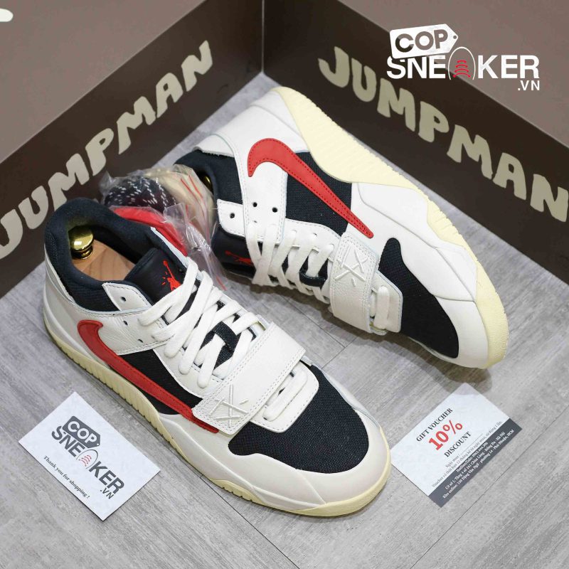 Giày Jordan Jumpman Jack TR Travis Scott University Red Best Quality