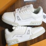 Giày Louis Vuitton LV Trainer #54 Signature White Best Quality