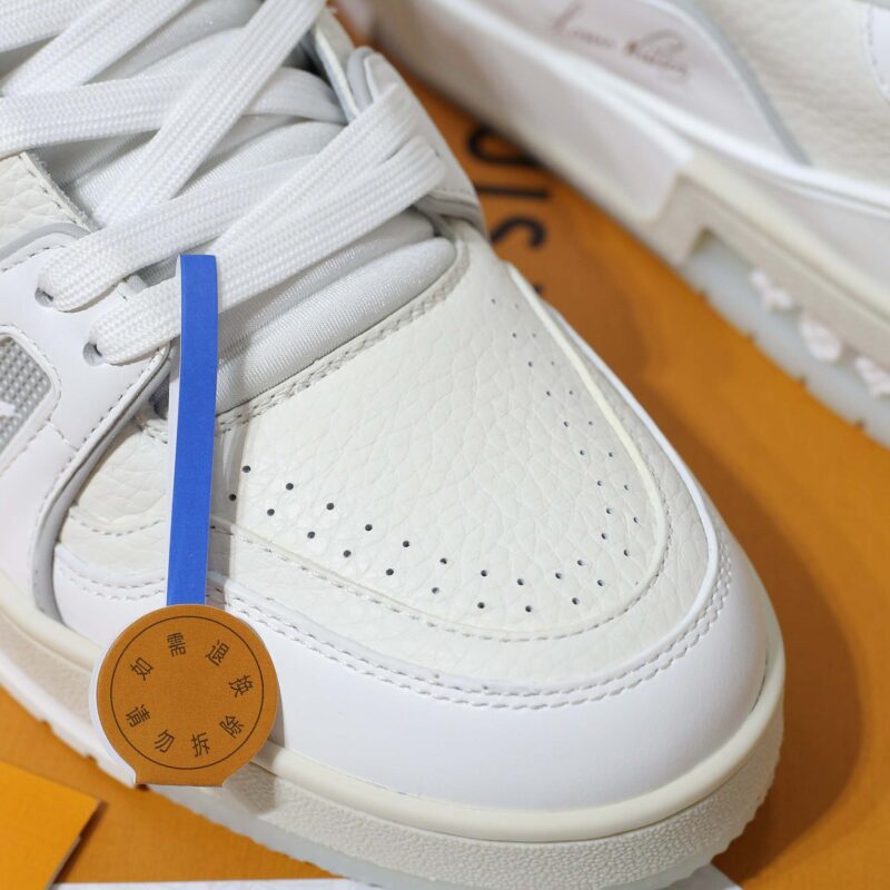 Giày Louis Vuitton LV Trainer #54 Signature White Best Quality