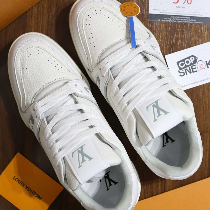 Giày Louis Vuitton LV Trainer #54 Signature White Best Quality